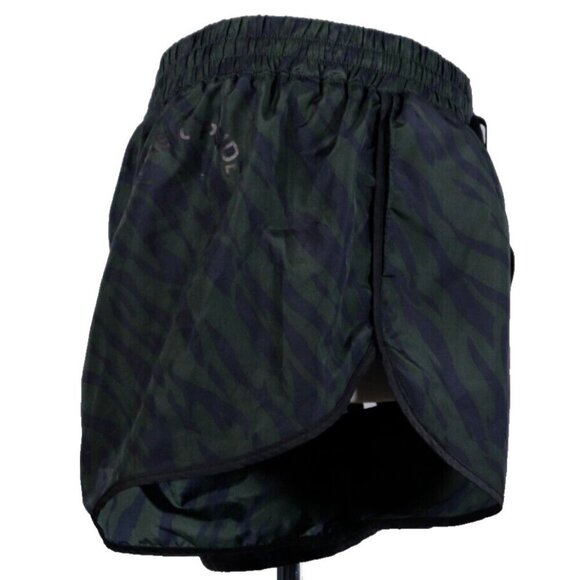 The Upside Women's 6 Green Blue Running Shorts Camo Casual Athletic Drawstring - Picture 3 of 8
